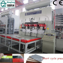 Panneau décoratif Multi Layer Veneer Hot Press Machine